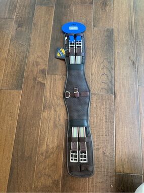 Ovation monoflap brown English synthetic girth